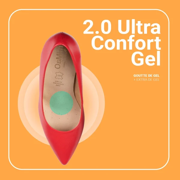 MiMaO ShopOnline GLAM – Chaussures élégantes à Talon Haut ROUGE 7
