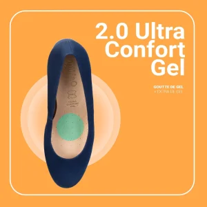 MiMaO ShopOnline URBAN ROND – Chaussures à Talon Bas En Daim VERT 21