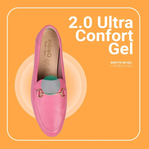 MiMaO ShopOnline STYLE – Mocassins En Cuir Avec Détail Métallique PLATINE 7