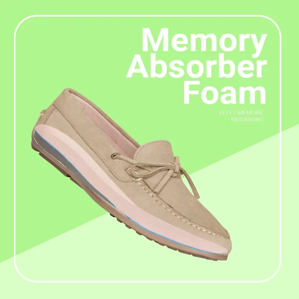 MiMaO ShopOnline BOUCLE – Mocassins Pour Femme à Semelle Amovible BLEU 8