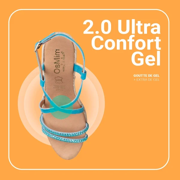 MiMaO ShopOnline MORAIRA – Espadrilles à Talon Compensé OR ROSÉ 7