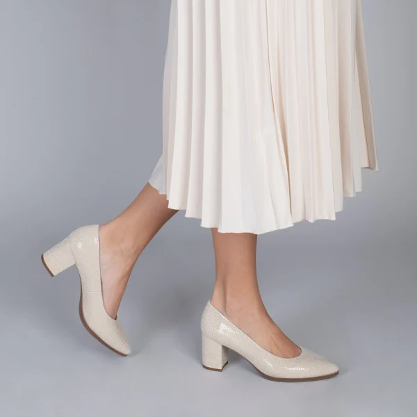 MiMaO ShopOnline URBAN S ROYAL – Chaussures à Talon Moyen BEIGE 7