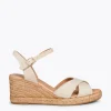MiMaO ShopOnline CALPE – Espadrilles Artisanales à Lanières Et Boucle BEIGE 20