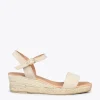 MiMaO ShopOnline JEREZ – Sandales Compensées En Jute Et Cuir BEIGE 22