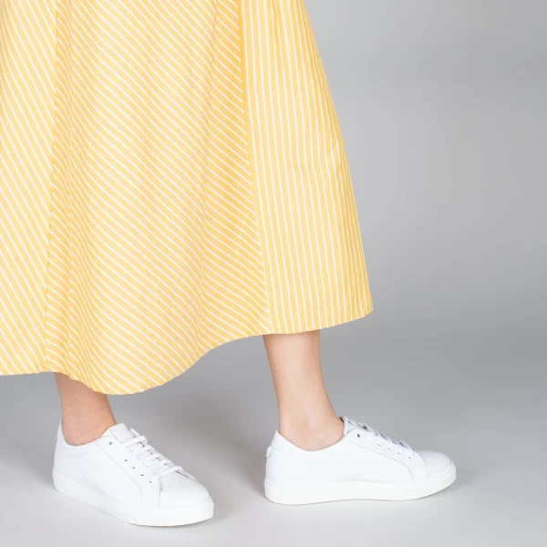 MiMaO ShopOnline SNEAKER – Baskets Casual Pour Femme BLANC 7