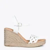 MiMaO ShopOnline OASIS – Espadrilles à Tige Tressée BLANC 23