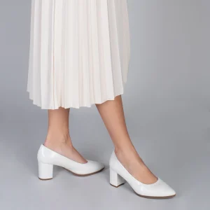 MiMaO ShopOnline URBAN S ROYAL – Chaussures à Talon Moyen BLANC 19