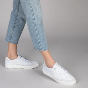 MiMaO ShopOnline SNEAKER MIL PUNTOS – Tennis Casual Pour Femme BLANC 19