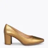 MiMaO ShopOnline URBAN S SPLASH – Chaussures à Talon Moyen BRONZE Métallisé 23