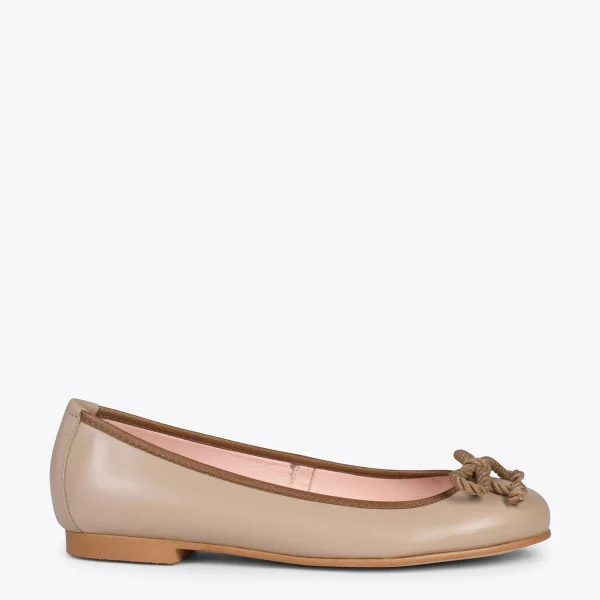 MiMaO ShopOnline BALLET – Ballerines Pour Femme TAUPE 1
