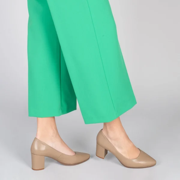 MiMaO ShopOnline URBAN S SOIRÉE – Chaussures à Talon Moyen En Cuir Nappa CAMEL 7