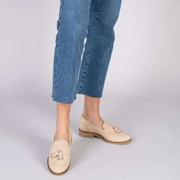 MiMaO ShopOnline CASTELLANO – Mocassins à Glands BEIGE 7