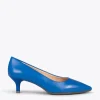 MiMaO ShopOnline URBAN KITTEN – Chaussures à Talon Kitten En Cuir Nappa BLEU 22