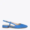 MiMaO ShopOnline BRUNCH – Chaussures à Talon Bas Et Bride Arrière BLEU 23