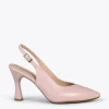 MiMaO ShopOnline GLAM À BRIDE ARRIÈRE – Chaussures à Talon En Cuir Nappa NUDE 25