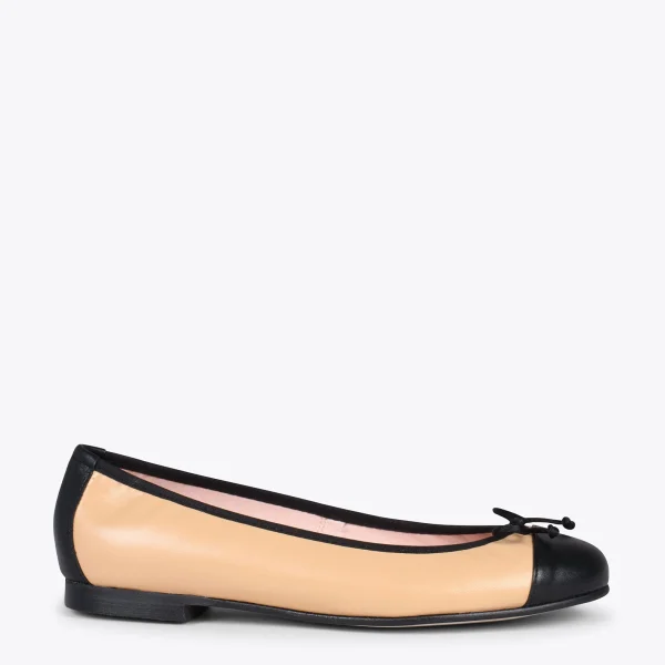 MiMaO ShopOnline NICOLLE – Ballerine Bicolore SABLE 1