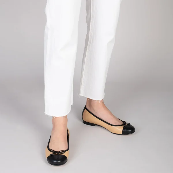 MiMaO ShopOnline NICOLLE – Ballerine Bicolore SABLE 7