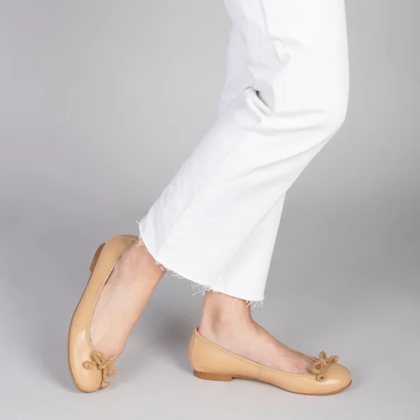 MiMaO ShopOnline BALLET – Ballerines Pour Femme SABLE 7