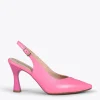 MiMaO ShopOnline GLAM À BRIDE ARRIÈRE – Chaussures à Talon En Cuir Nappa ROSE 23
