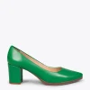 MiMaO ShopOnline URBAN S SOIRÉE – Chaussures à Talon Moyen En Cuir Nappa VERT 23