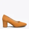 MiMaO ShopOnline URBAN S – Chaussures à Talon Moyen En Daim MARRON 25