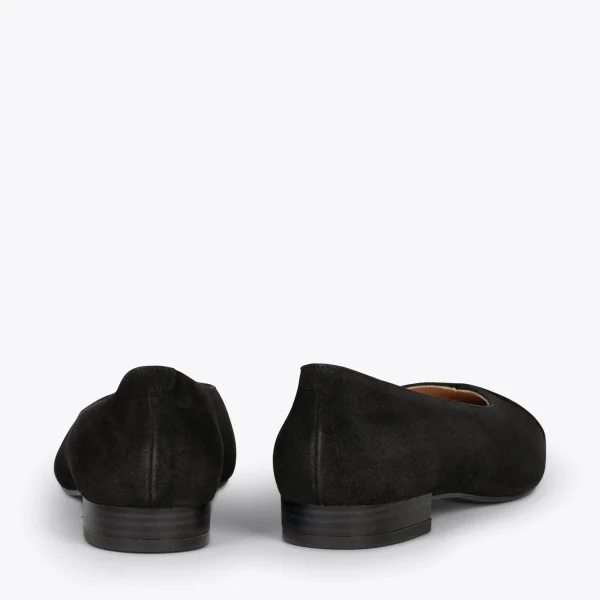 MiMaO ShopOnline MARIE – Chaussures à Talon Bas Et Bout Fin NOIR 4