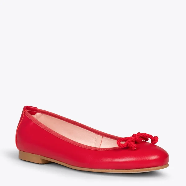 MiMaO ShopOnline BALLET – Ballerines Pour Femme ROUGE 5
