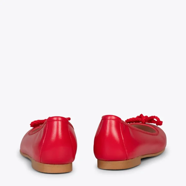 MiMaO ShopOnline BALLET – Ballerines Pour Femme ROUGE 4