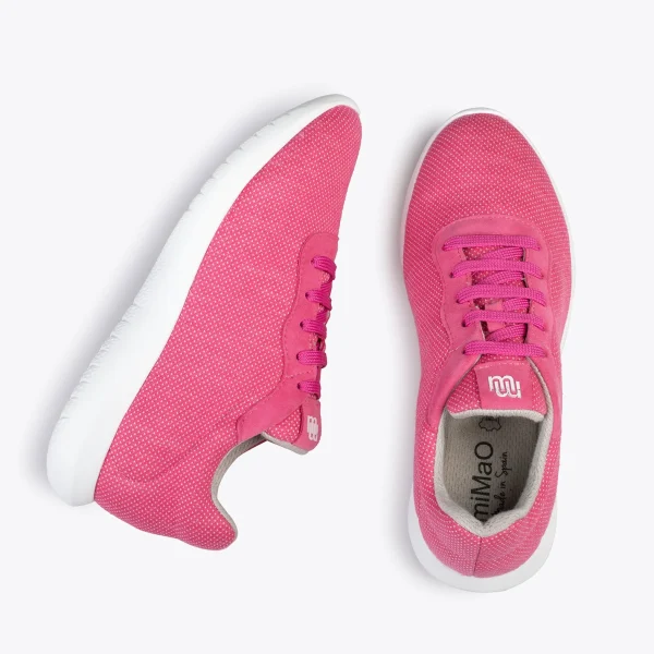 MiMaO ShopOnline YOGA – Baskets En Laine Mérinos FUCHSIA 3
