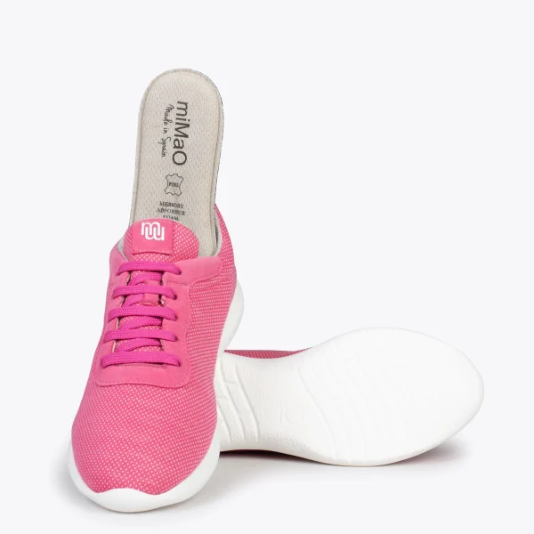 MiMaO ShopOnline YOGA – Baskets En Laine Mérinos FUCHSIA 6