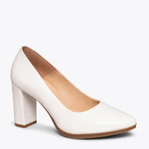 MiMaO ShopOnline URBAN SOIRÉE – Chaussures à Talon Haut En Cuir Nappa BLANC 15