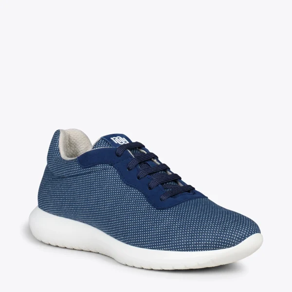 MiMaO ShopOnline YOGA – Baskets En Laine Mérinos BLEU MARINE 5