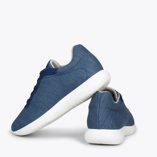 MiMaO ShopOnline YOGA – Baskets En Laine Mérinos BLEU MARINE 4