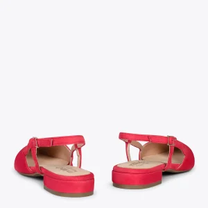 MiMaO ShopOnline BRUNCH – Chaussures à Talon Bas Et Bride Arrière ROUGE 13