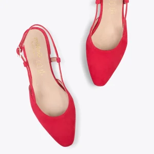 MiMaO ShopOnline BRUNCH – Chaussures à Talon Bas Et Bride Arrière ROUGE 11