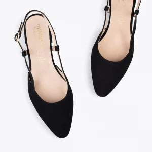 MiMaO ShopOnline BRUNCH – Chaussures à Talon Bas Et Bride Arrière NOIR 11