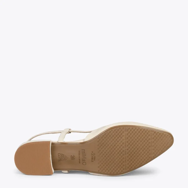 MiMaO ShopOnline BRUNCH – Chaussures à Talon Bas Et Bride Arrière OS 6