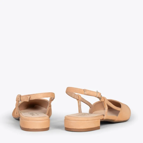 MiMaO ShopOnline BRUNCH – Chaussures à Talon Bas Et Bride Arrière TERRE 4