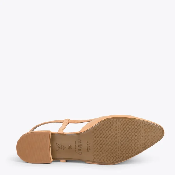 MiMaO ShopOnline BRUNCH – Chaussures à Talon Bas Et Bride Arrière TERRE 6