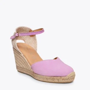 MiMaO ShopOnline NERJA – Espadrilles à Talon Haut MAUVE 14