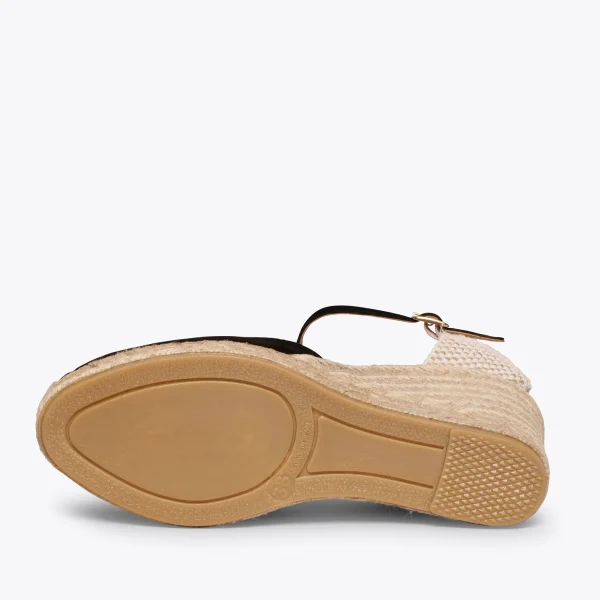 MiMaO ShopOnline NERJA – Espadrilles à Talon Haut NOIR 6