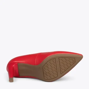 MiMaO ShopOnline GLAM – Chaussures élégantes à Talon Haut ROUGE 16