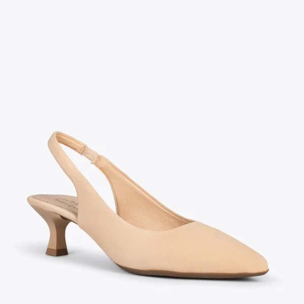 MiMaO ShopOnline URBAN KITTEN Talon Ouvert – Chaussures à Talon évasé TERRE 5