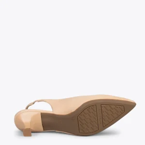 MiMaO ShopOnline URBAN KITTEN Talon Ouvert – Chaussures à Talon évasé TERRE 16