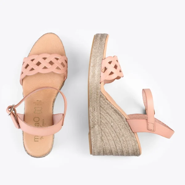 MiMaO ShopOnline OASIS – Espadrilles à Tige Tressée NUDE 3