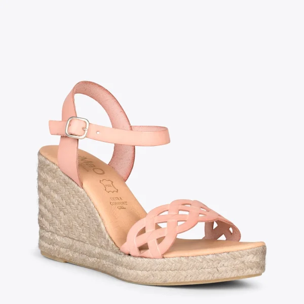 MiMaO ShopOnline OASIS – Espadrilles à Tige Tressée NUDE 5