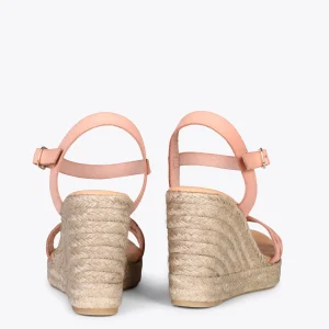 MiMaO ShopOnline OASIS – Espadrilles à Tige Tressée NUDE 12