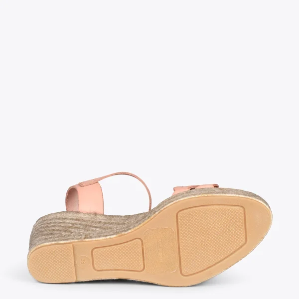 MiMaO ShopOnline OASIS – Espadrilles à Tige Tressée NUDE 6