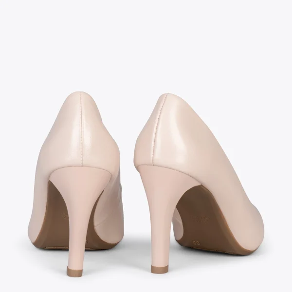 MiMaO ShopOnline GLAM – Chaussures élégantes à Talon Haut NUDE 4