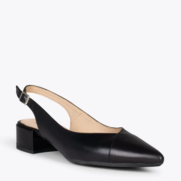 MiMaO ShopOnline HEAVEN – Slingback à Bout Fin NOIR 5